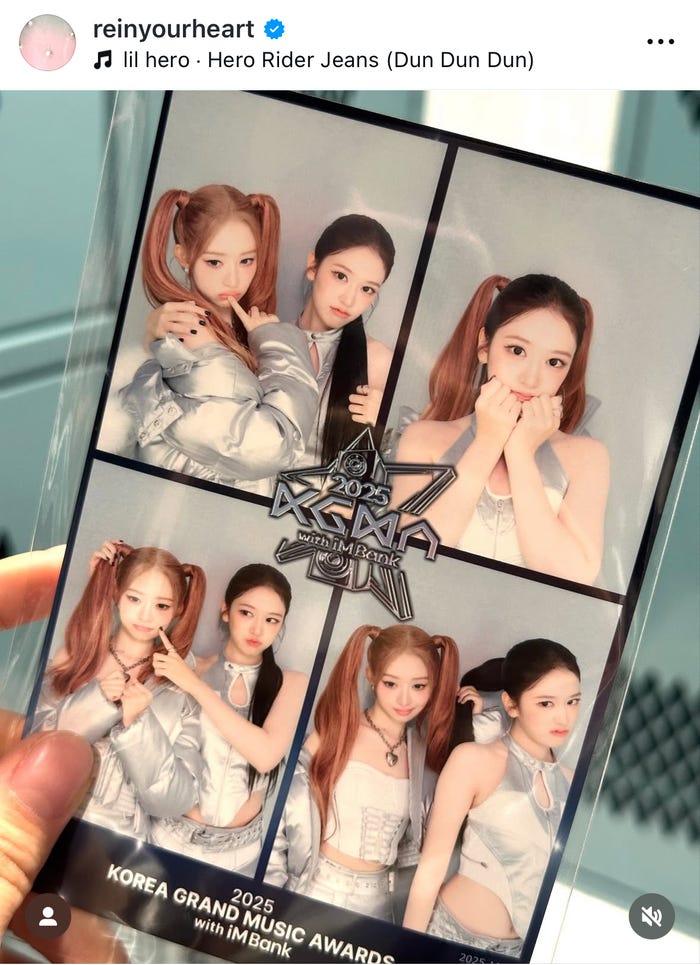 レイInstagramより