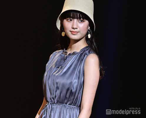 鶴嶋乃愛、ほっそり二の腕が眩しい ロマンティックスタイルで魅了<超十代-ULTRA TEENS FES-2021 PREMIUM>