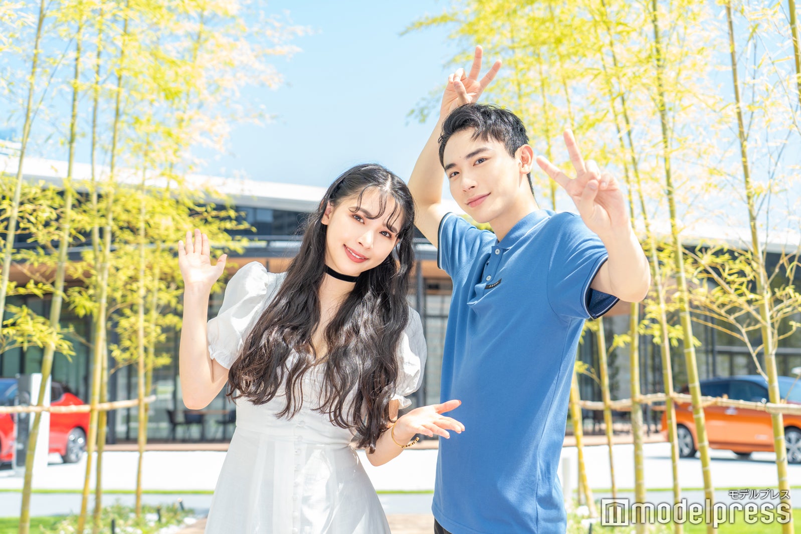 （左から）ミチ、よしあき（C）モデルプレス