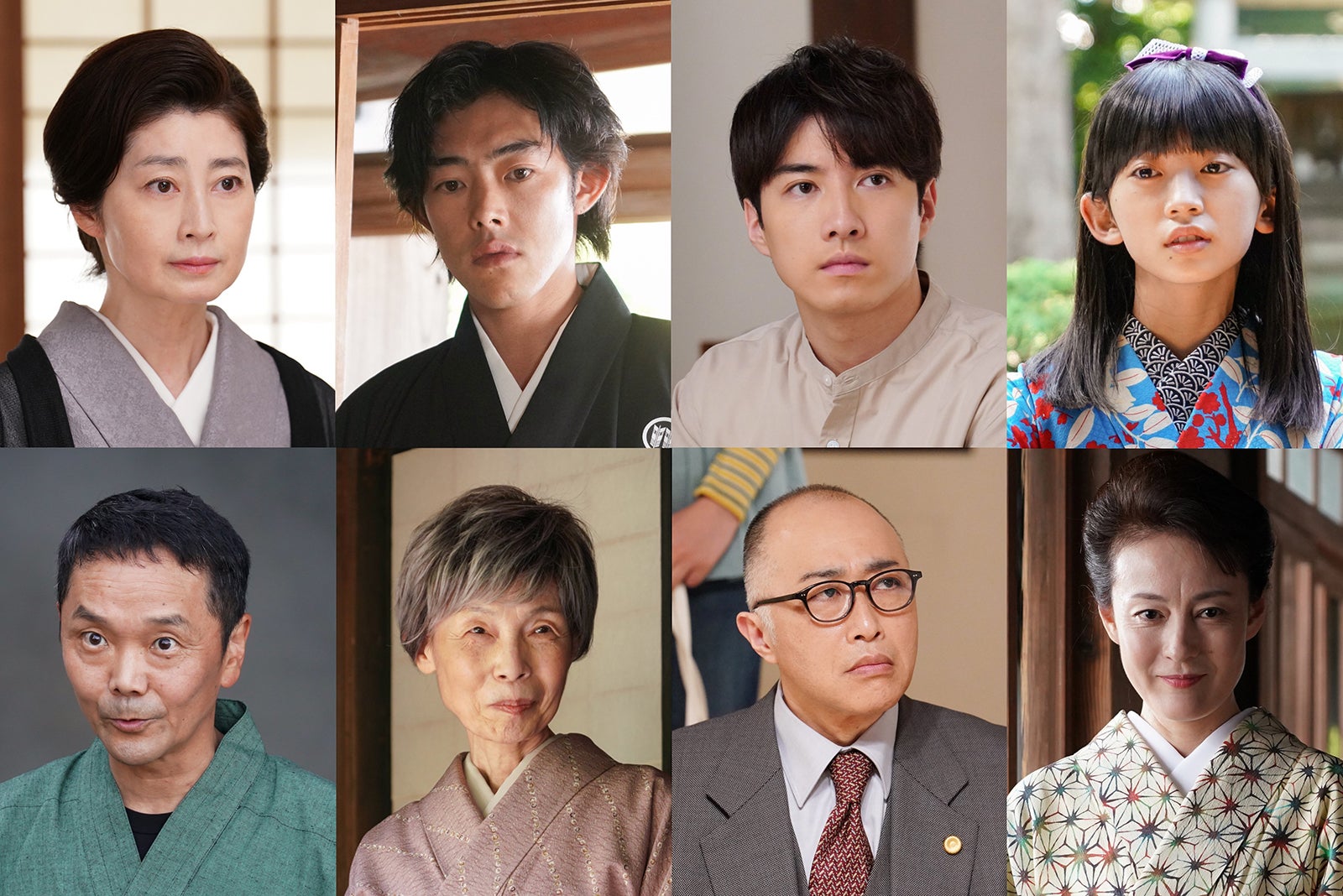 （上段左から）仙道敦子、吉村界人、福山翔大、近藤華（下段左から）田鍋謙一郎、福井裕子、八十田勇一、葉山レイコ （C）日本テレビ