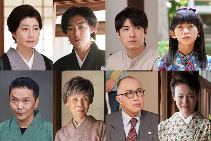 (上段左から)仙道敦子、吉村界人、福山翔大、近藤華(下段左から)田鍋謙一郎、福井裕子、八十田勇一、葉山レイコ (C)日本テレビ