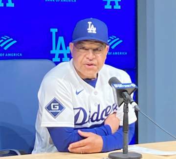 ロバーツ監督 大谷翔平の復帰戦は「打席の質もよかった」第4打席で特大中飛「ホームランをほんの少し逃した」負傷者リスト入り前からの変化を分析