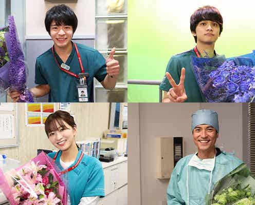 King & Prince岸優太、涙浮かべて吐露 北村匠海・岡崎紗絵・沢村一樹も「ナイト・ドクター」クランクアップ