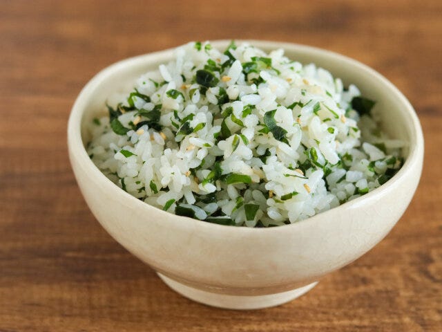 わかめごはん　完成