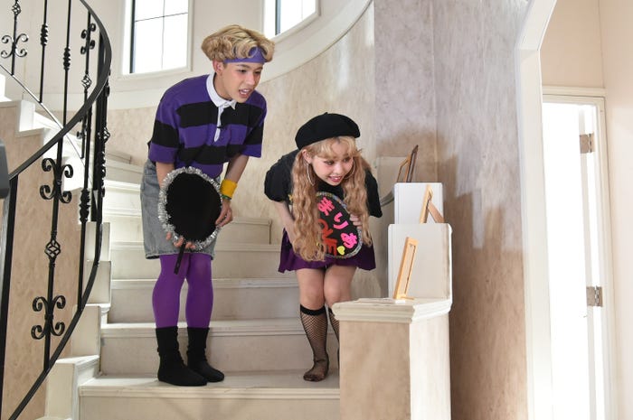 ドラマセット実際に訪問(画像提供:関西テレビ)