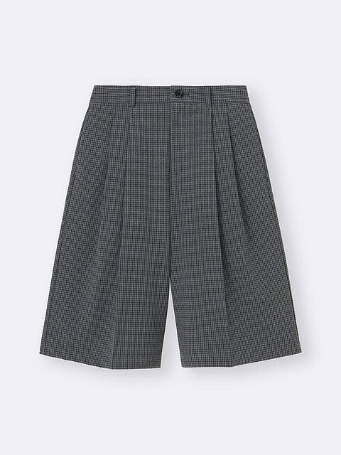 GU バミューダチェックショートパンツ GUのバミューダチェックショートパンツ