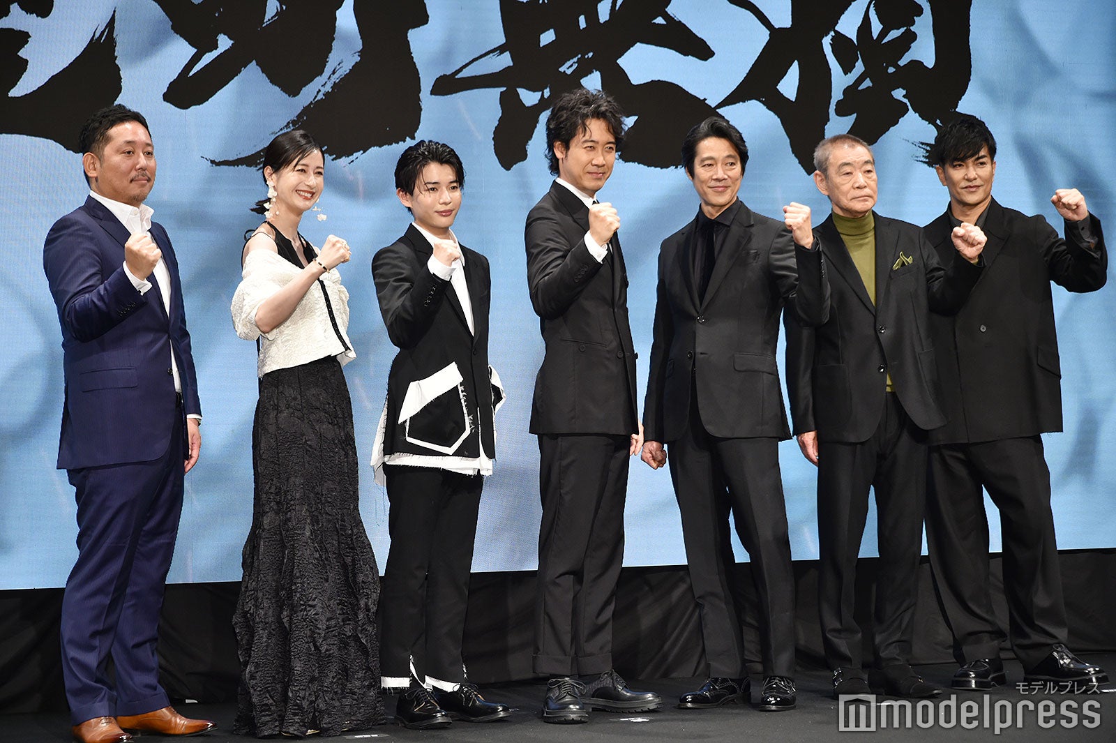 入江悠監督、松本若菜、長尾謙杜、大泉洋、堤真一、柄本明、北村一輝（C）モデルプレス