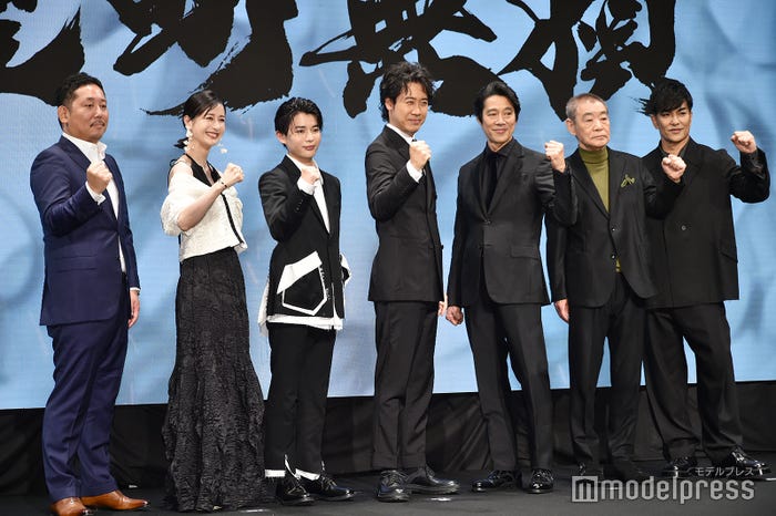 入江悠監督、松本若菜、長尾謙杜、大泉洋、堤真一、柄本明、北村一輝(C)モデルプレス