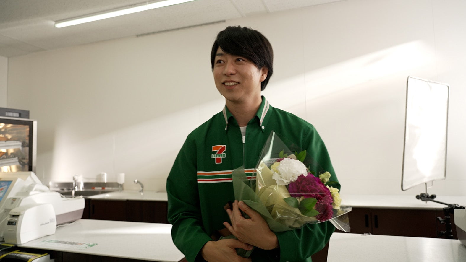 櫻井翔／セブン‐イレブン新テレビCM「ミッション！？」篇メイキング（提供写真）