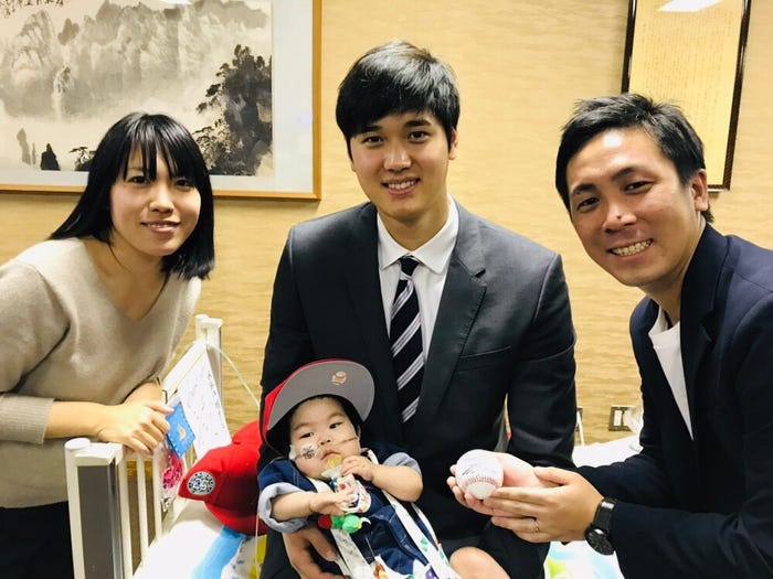 川崎翔平ちゃん家族、大谷翔平(C)日本テレビ