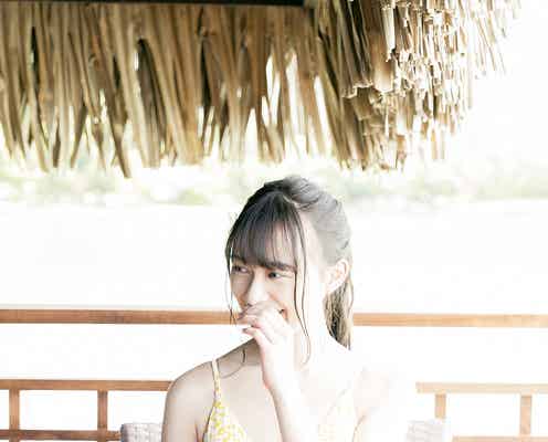 乃木坂46鈴木絢音、水着カット解禁 ヘルシーなスタイル披露<1st写真集「光の角度」先行カット>