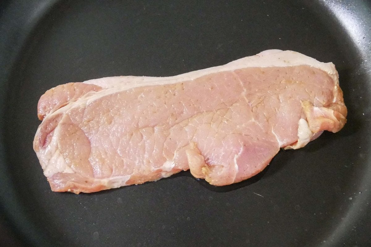 家庭で簡単ポークステーキ