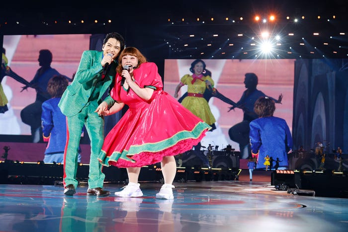 三浦宏規、渡辺直美(C)渡辺直美 (20) in 東京ドーム