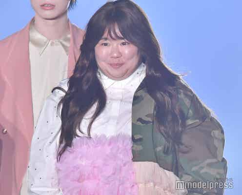 やす子、“BTS担当”ヘアアーティストスタイリングで劇的イメチェン 初TGCでロングヘアに<TGC 北九州 2023>
