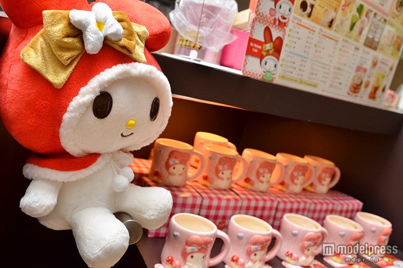店内はマイメロディ一色