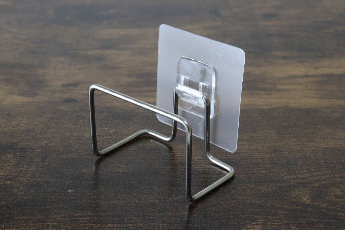 粘着式ステンレススポンジホルダー