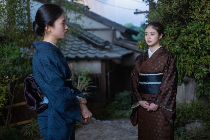 河合優実、今田美桜「あんぱん」第38話(C)NHK