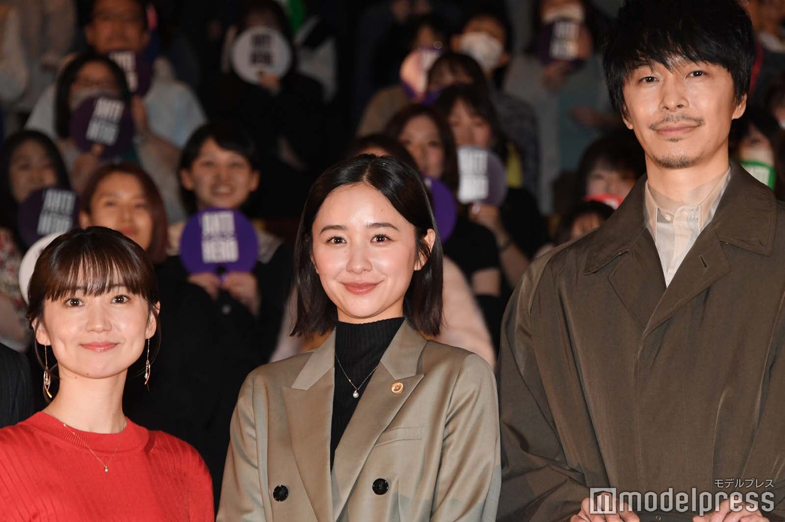 大島優子、堀田真由、長谷川博己（C）モデルプレス