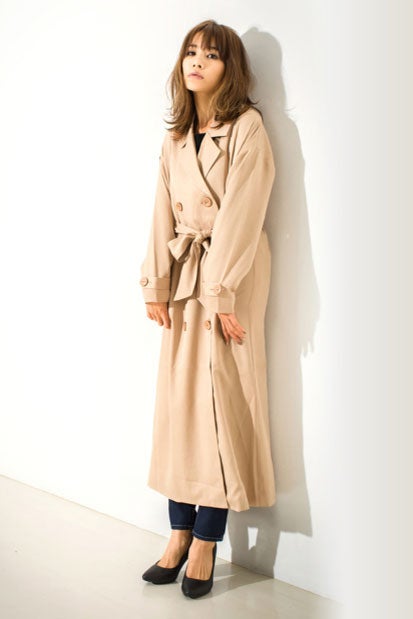 マキシトレンチコート「Re:EDIT by GALSTAR」4,998円（税込）／画像提供：Re:EDIT by GALSTAR
