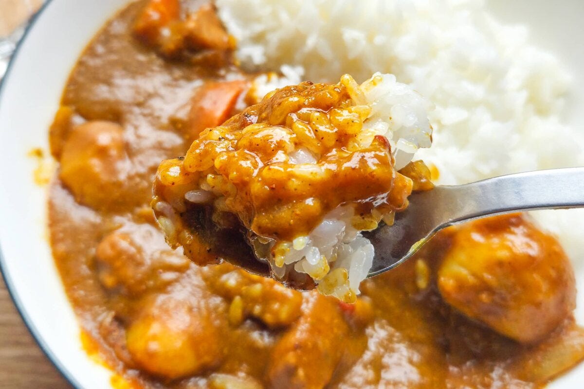 カレーの恩返し