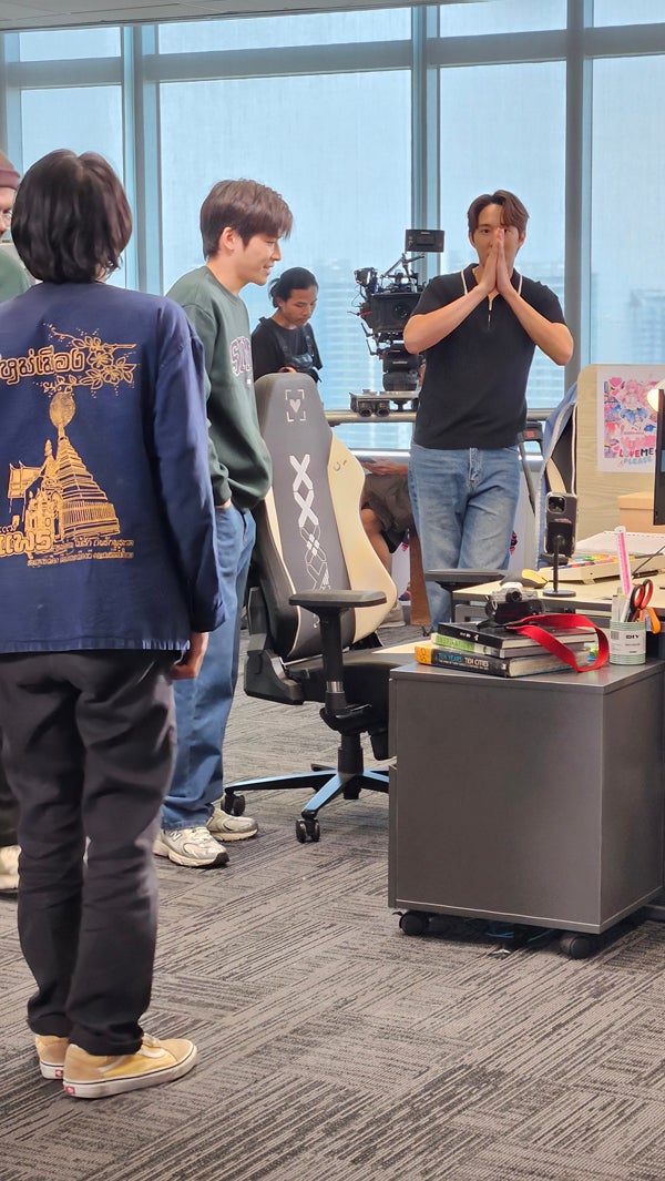 「Dating Game（仮題）」撮影現場の様子（C）datinggame2025