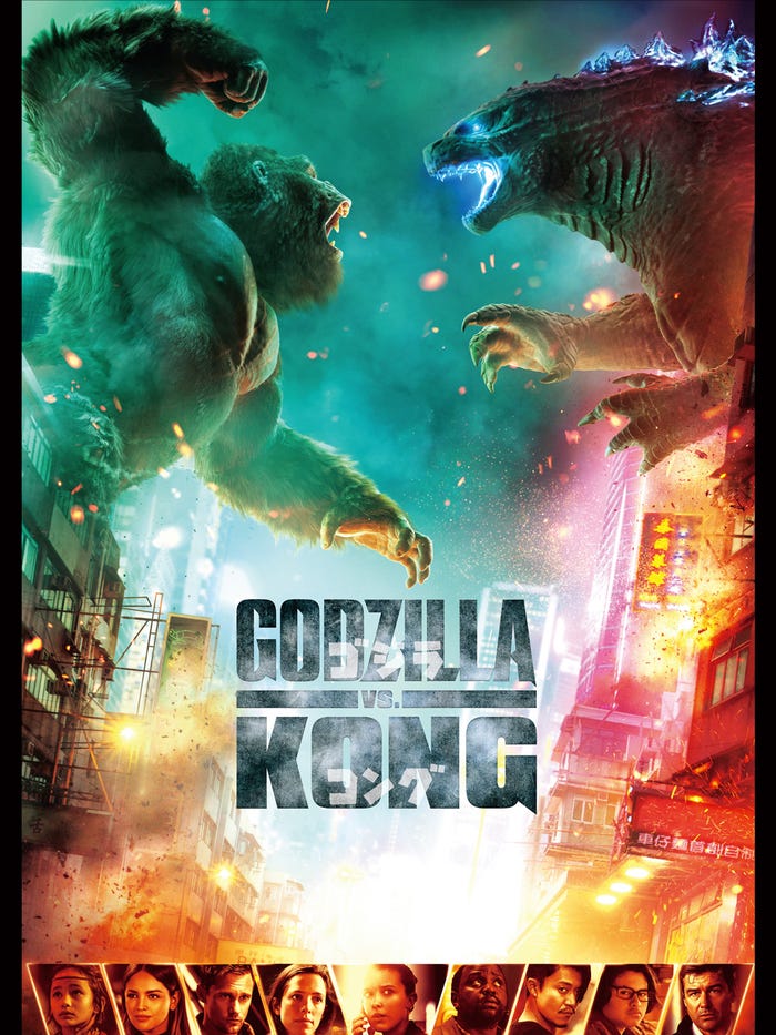 『ゴジラvsコング』(C)2021 WARNER BROTHERS ENTERTAINMENT INC. & LEGENDARY PICTURES PRODUCTIONS LLC.