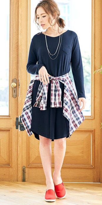 Iラインワンピース「Pierrot」1,598円(税込)