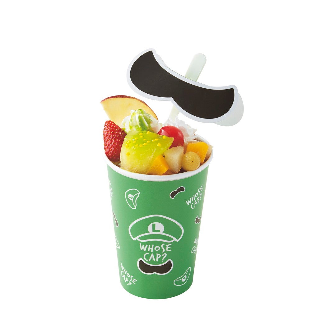 ルイージのフルーツパフェ／画像提供：ユー・エス・ジェイ