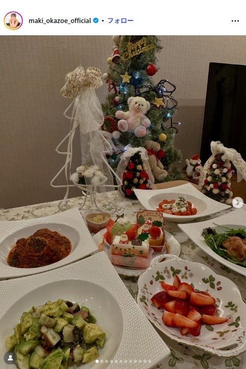 岡副麻希Instagramより