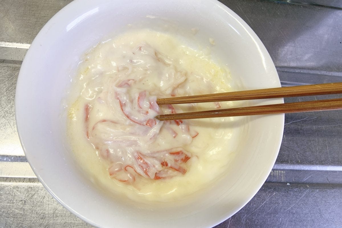 とろとろカニクリームトースト