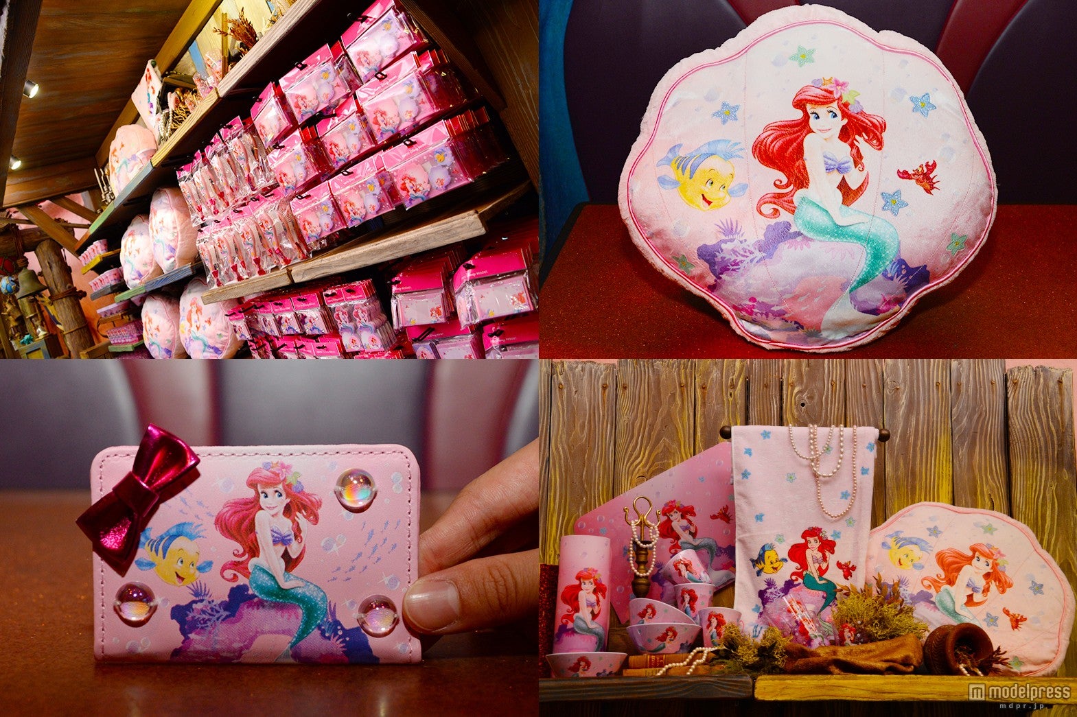 TDS新ショーの主役「アリエル」華やかピンクの女の子向け新アイテム