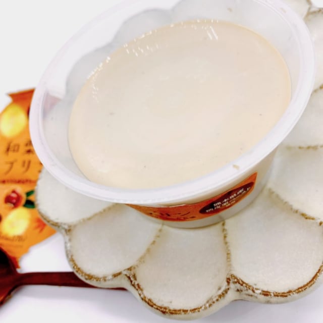 ファミマ秋のマロンスイーツ「和栗のプリン」