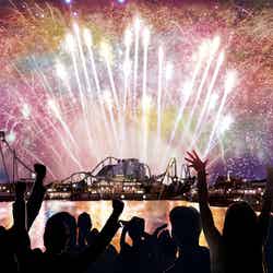 ダイナミックなカウントダウン・モーメント/画像提供:ユニバーサル・スタジオ・ジャパン