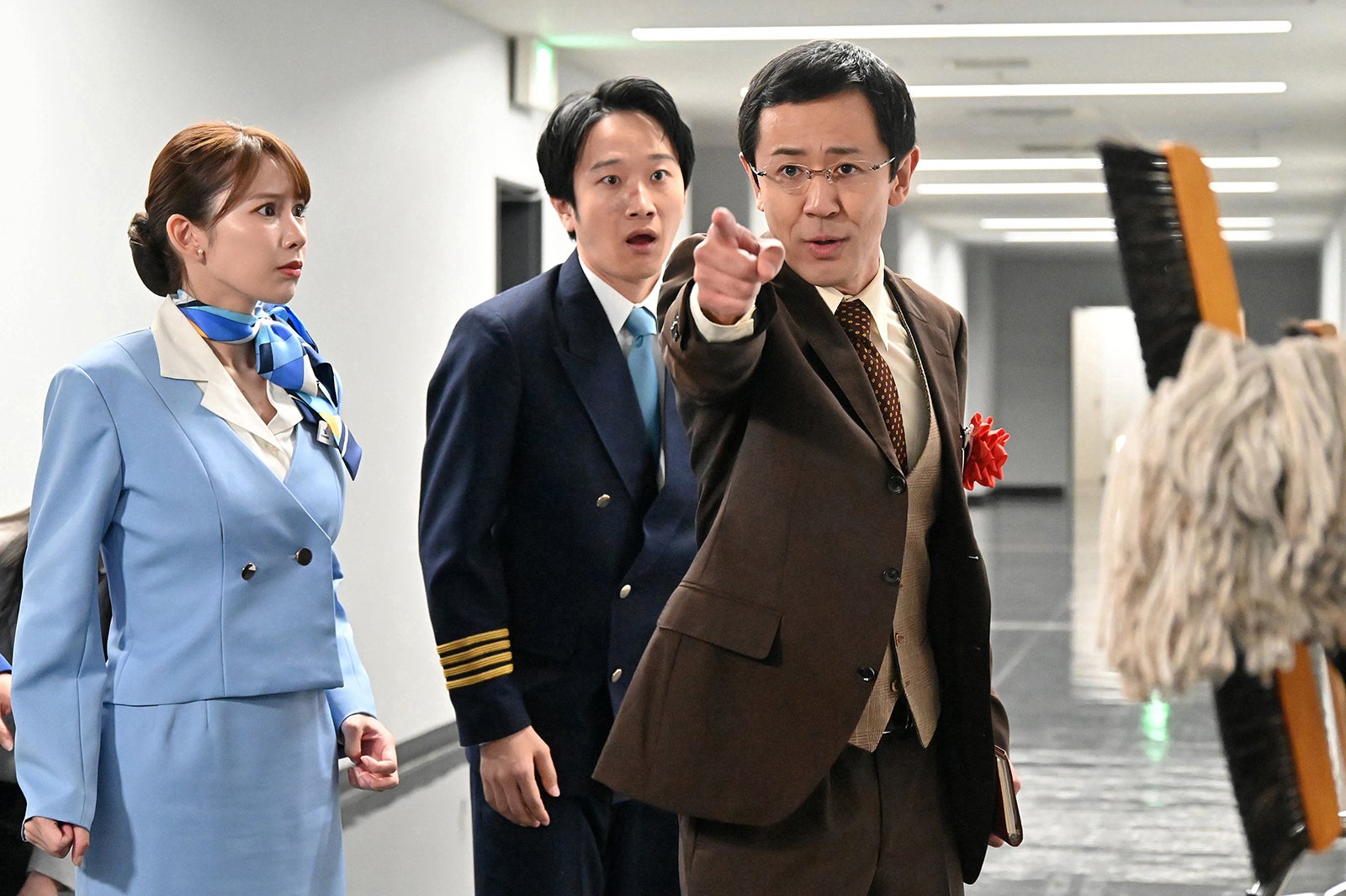 「新空港占拠」第3話より（C）日本テレビ