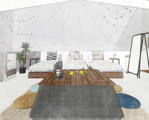 山梨にサウナ付グランピング施設「STARLAND GLAMPING」温泉や漫画コーナーも利用可