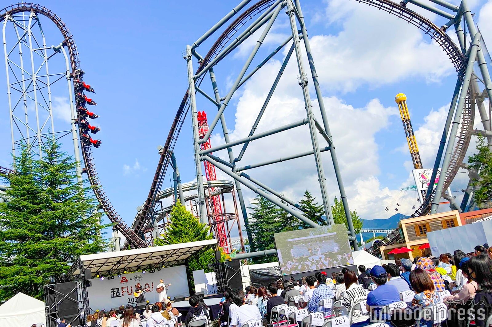 「超 FUJI-Q！2020 ～超十代の秋まつり～」会場の様子 （C）モデルプレス