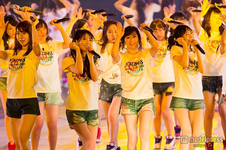 アリーナツアー「NMB48 Arena Tour 2015～遠くにいても～」2日目の様子(C)NMB48