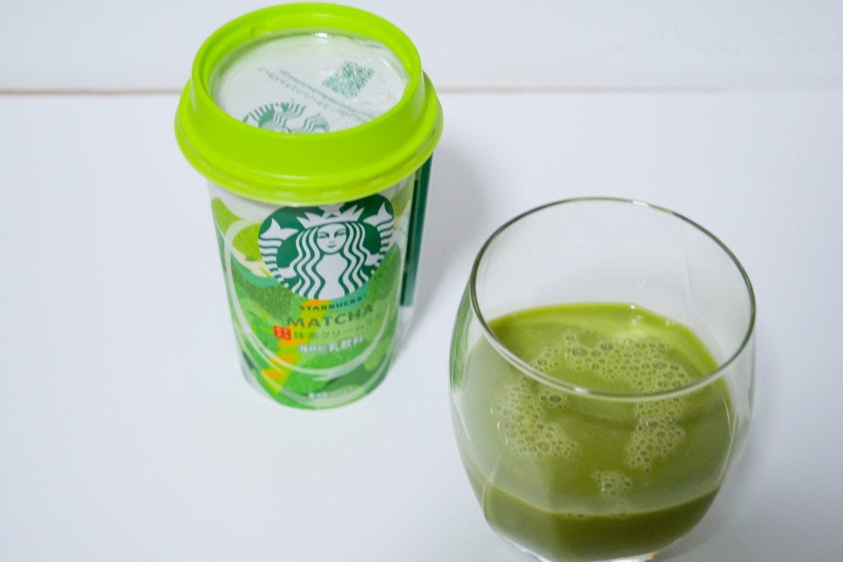 抹茶クリームラテ