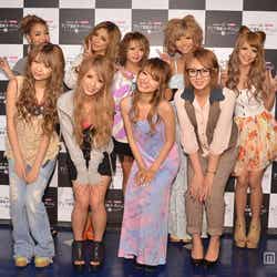 応援サポーターをつとめた(下段左から)みらい、ねもやよ、みずきてぃ、てんちむ(上段左から)大橋リナ、今井華、みにゃとっち、ちんぱん、じゃねん