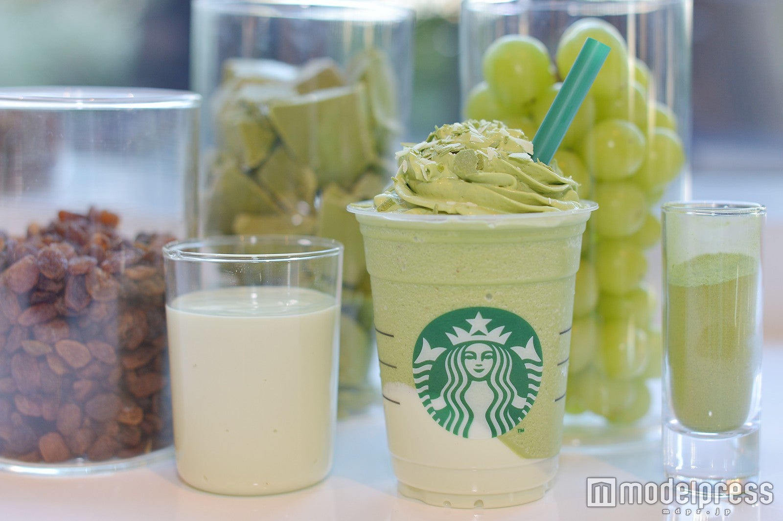 「抹茶＆マスカルポーネ　フラペチーノ」 （C）モデルプレス