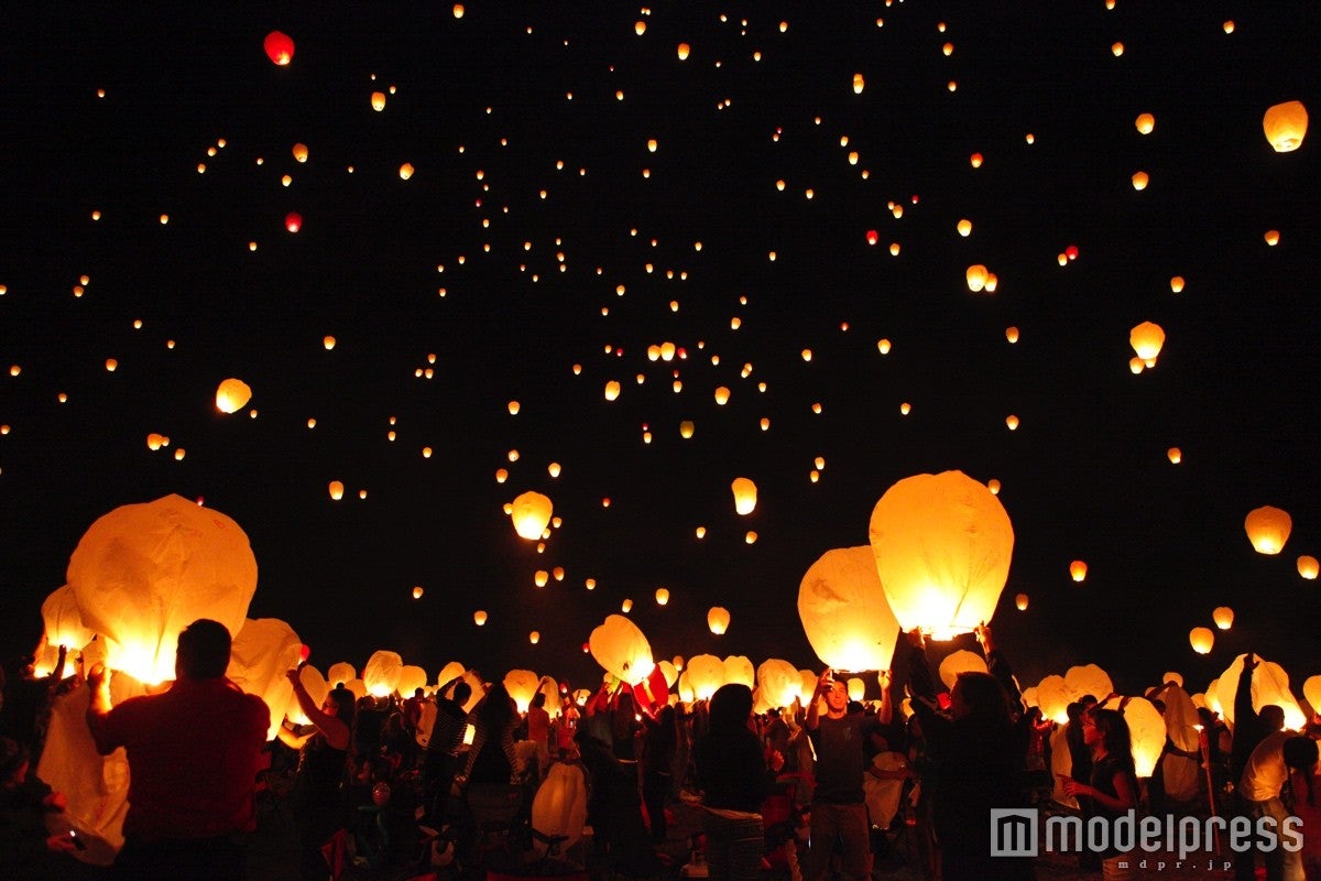 “ランタンフェス”が日本初上陸　夜空を埋め尽くす絶景にうっとり