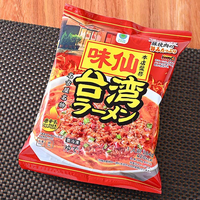 「味仙本店監修 台湾ラーメン(冷凍)」税込321円(提供画像)