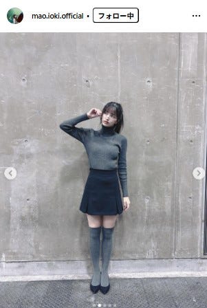 五百城茉央Instagramより