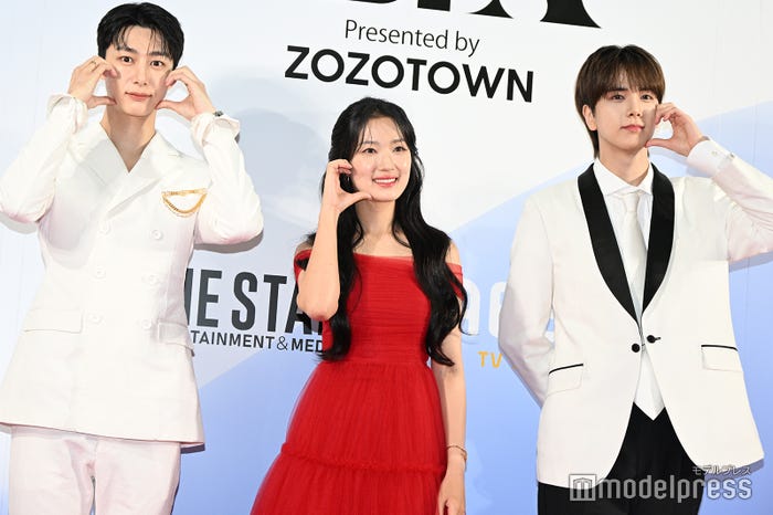 ヒョンウォン(MONSTA X)、キム・ヘユン、ヨンフン(THE BOYZ)(C)モデルプレス