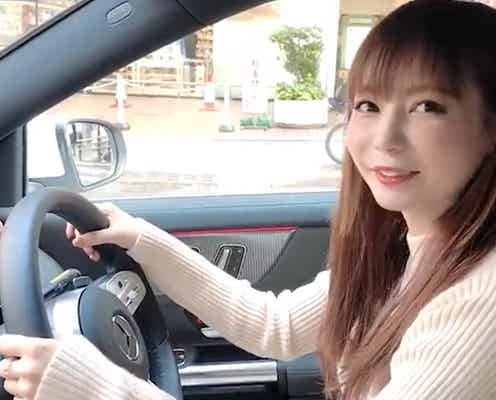 中川翔子、愛車ベンツで帰宅 運転姿に「かっこいい」「一緒にドライブしたい」の声
