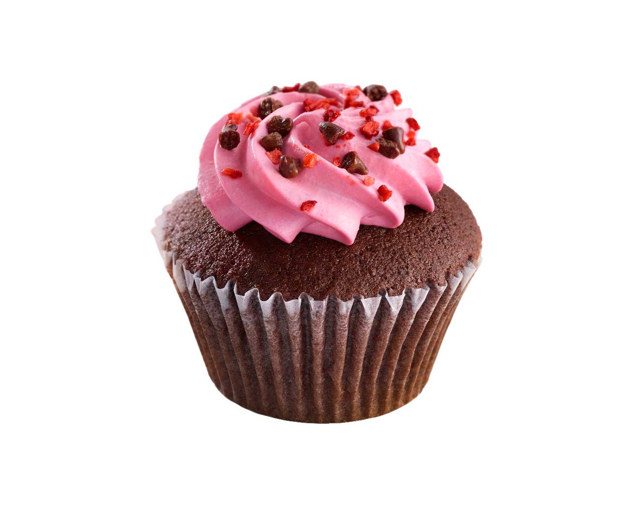 ラズベリー＆チョコカップケーキ／画像提供：日本マクドナルド