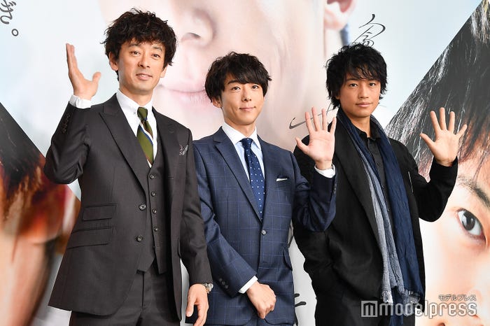 (左から)滝藤賢一、高橋一生、斎藤工 (C)モデルプレス