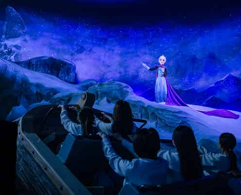 東京ディズニーシー「ファンタジースプリングス」全貌公開「アナと雪の女王」アトラクション"6回落下"のスリル有りと判明 曲の強さと没入感で圧倒的なエンターテインメントに