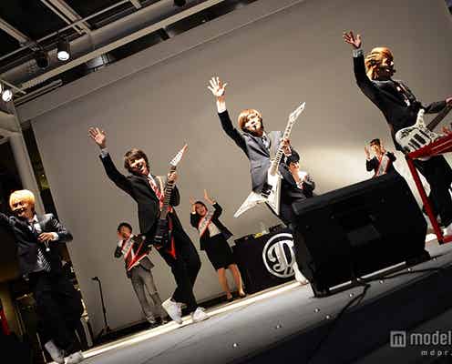 DISH//「出勤しまーす!」新入社員従えスーツ姿で熱狂ライブ 新曲順位の生発表に大興奮