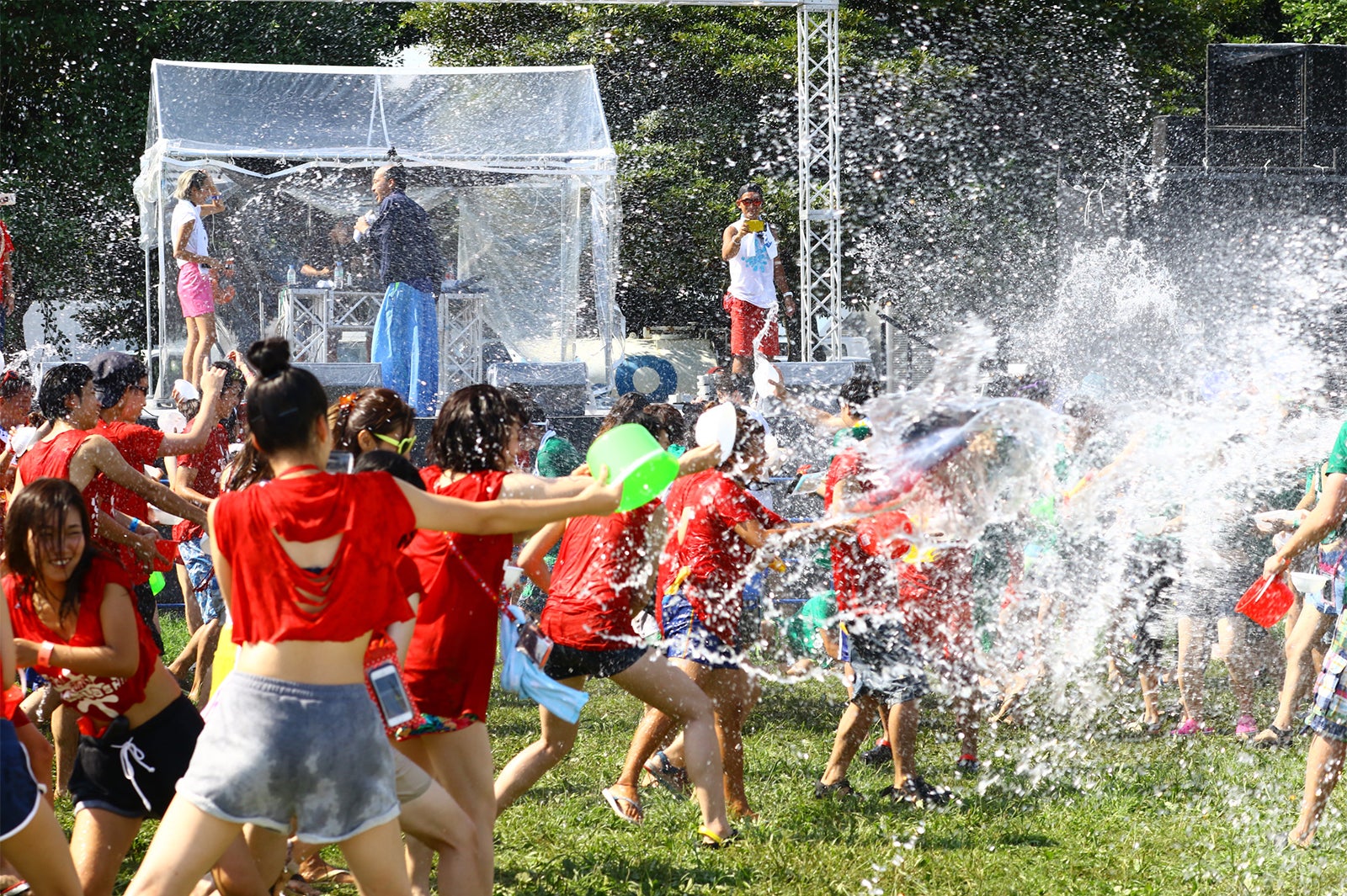 初開催時の様子／画像提供：ファンファンスプラッシュ実行委員会
